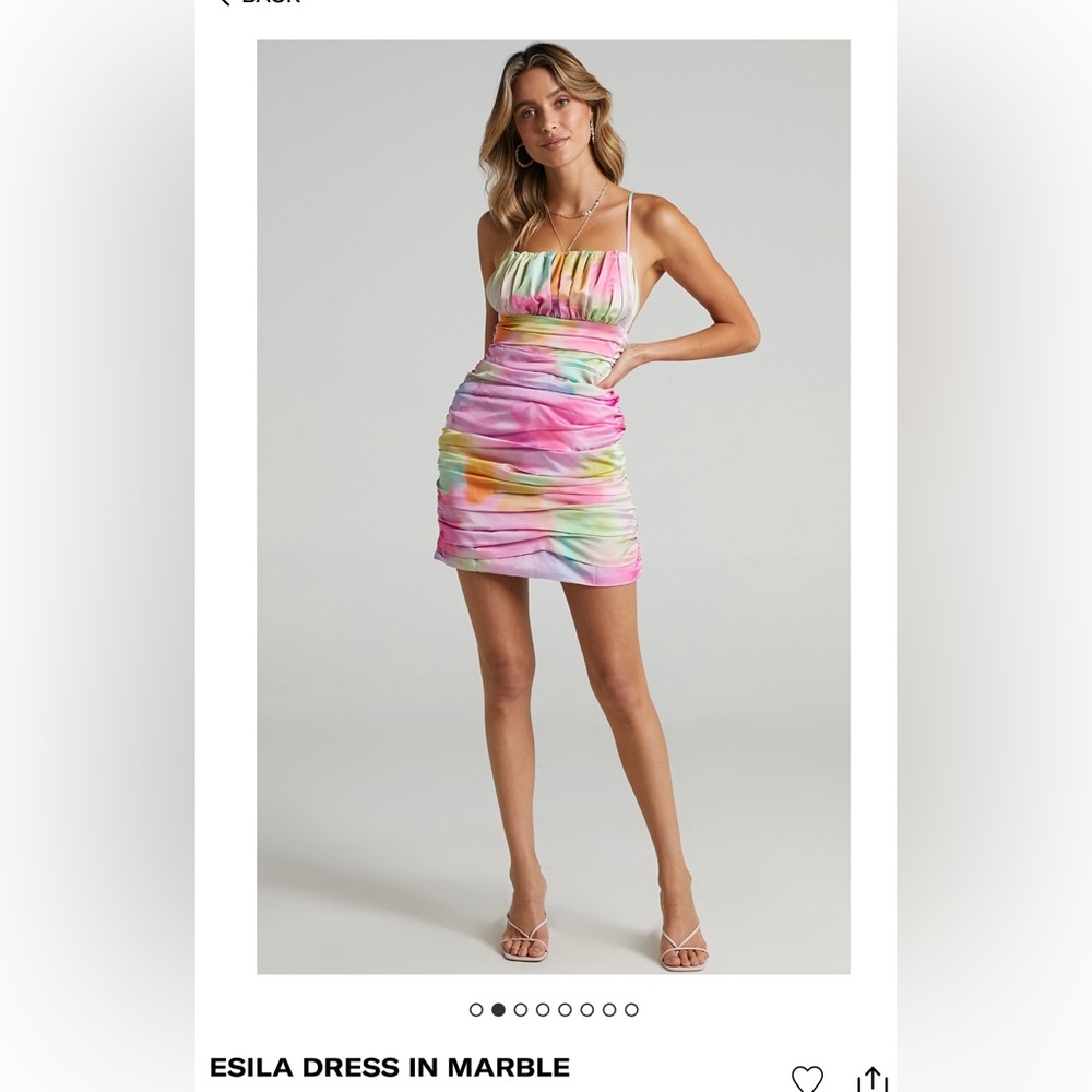 NWT Elisa Dress in Marble